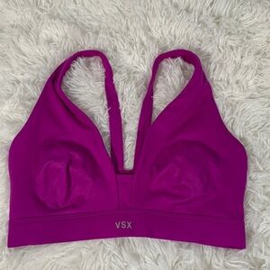Victoria’s Secret Sport Purple Lattice Back Sports Bra